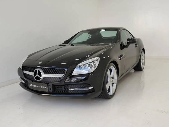 MERCEDES-BENZ SLK 250 1.8 CGI 16V TURBO GASOLINA 2P AUTOMÁTICO MERCEDES-BENZ SLK 250 1.8 CGI 16V TURBO GASOLINA 2P AUTOMÁTICO